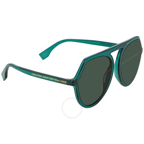 fendi roma sunglasses green|fendi unisex sunglasses.